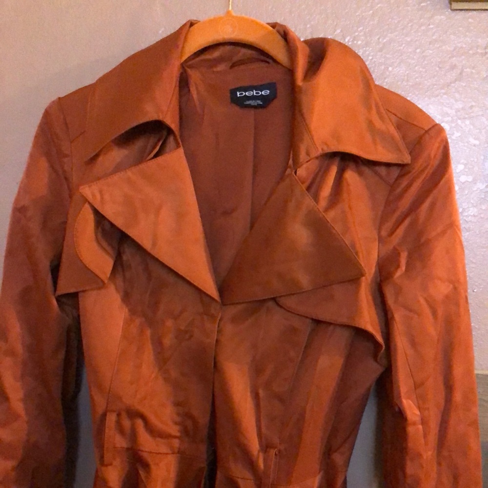 Copper coat, used one time